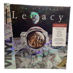 Garth Brooks Legacy Limited Edition Collection 7-180 Gram Vinyl LPs & 7 CDs NEW